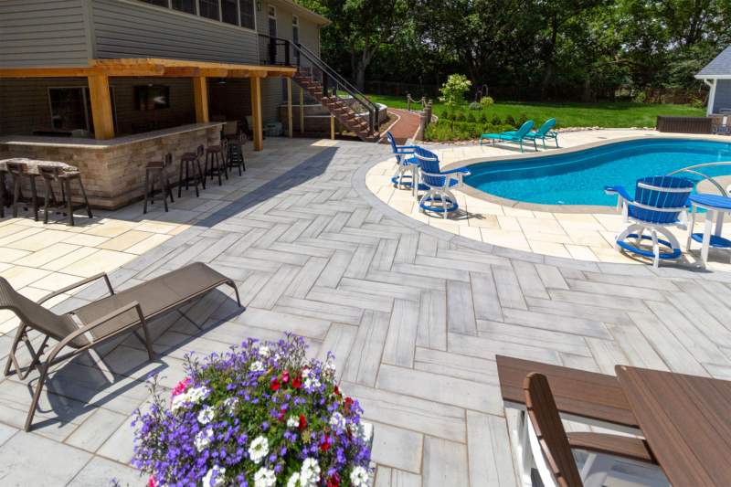 Rochester Concrete Products® Barn Plank Tile